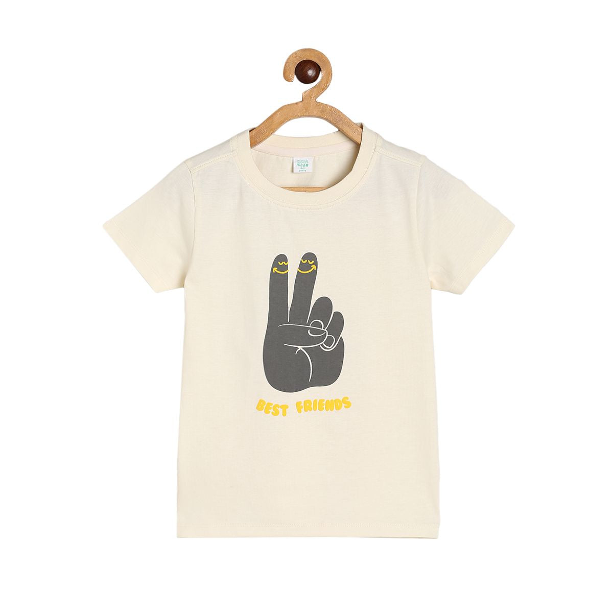 Boys White Pack Of 1 T-Shirt