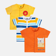 Boys Multi Front Open Front Open Vest