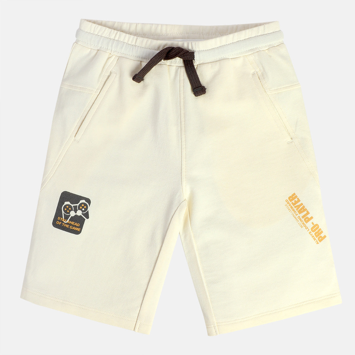 Boys White Pack Of 1 Shorts