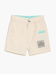 Boys Cream Shorts