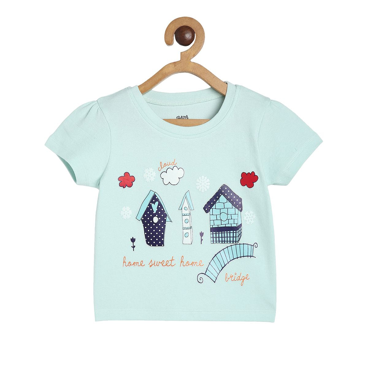 Girls Green Pack Of 1 Knit Top