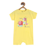 Pack of 1 romper - yellow for New Born