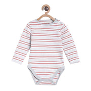 Pack of 1 bodysuit - white & light purple for New Born