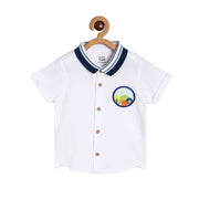 Boys White Pack Of 1 Shirt