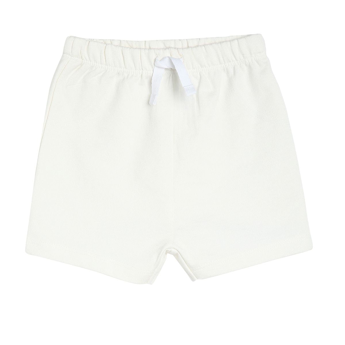 Boys Cream  Elasticated Shorts