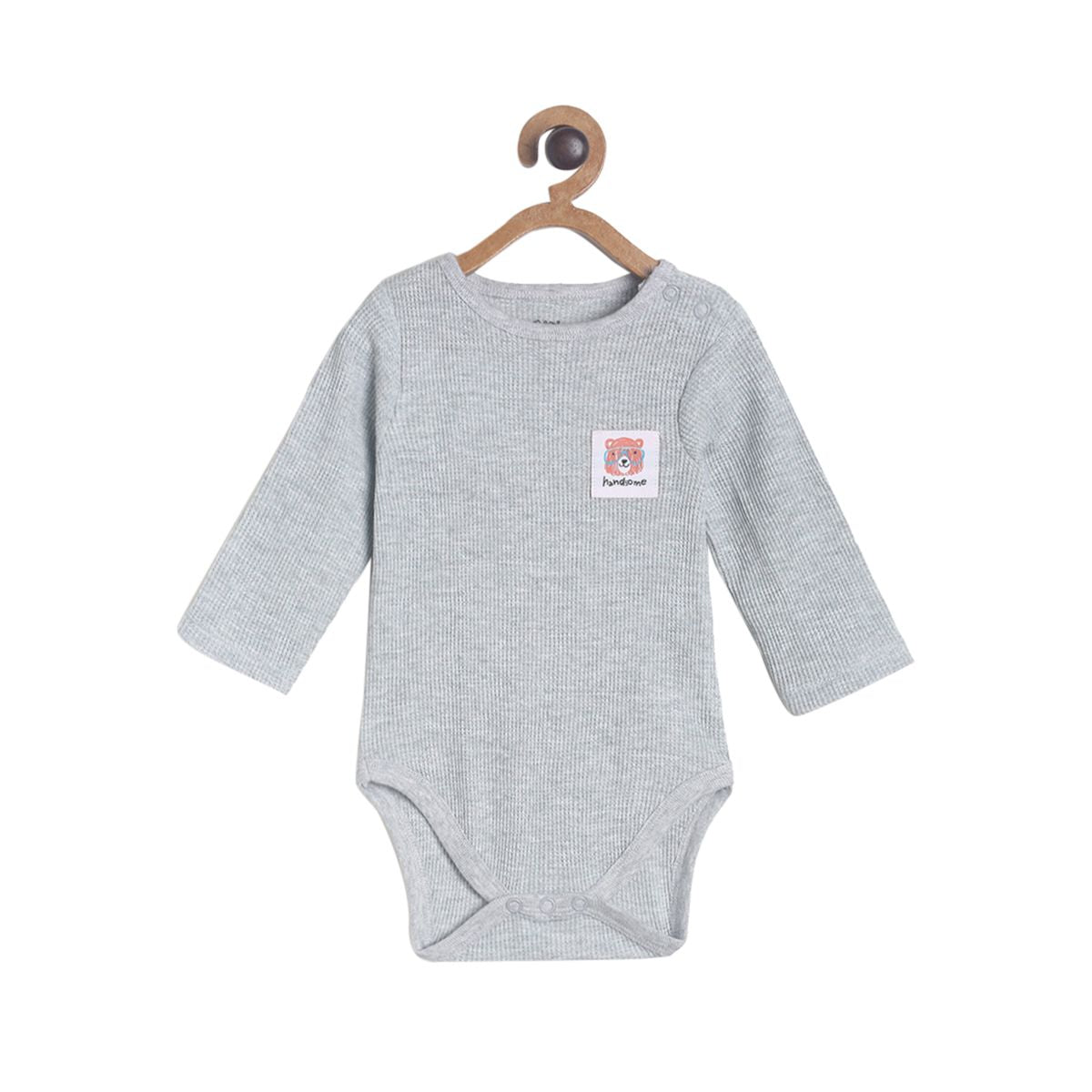 Pack of 1 bodysuit - grey for New Born