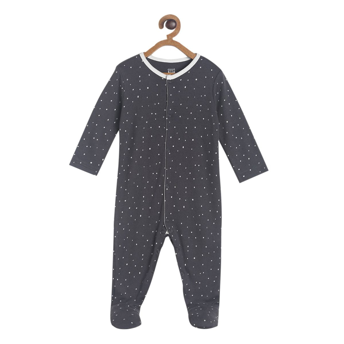 Pack of 1 sleepsuit - black for New Born