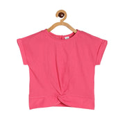 Girls Pink Pack Of 1 Knit Top