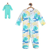Boys Multicolor Pack Of 2 Sleep Suit