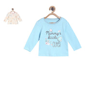 Pack of 2 knit top - turquoise blue for 0-3 Months