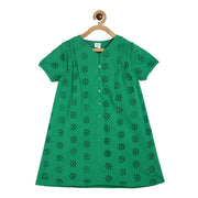 Girls Green Pack Of 1 Dress