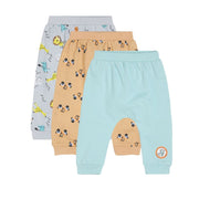 Boys Multicolor Pack Of 3 Knit Bottom