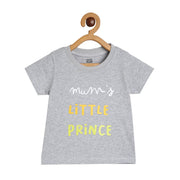 Boys Grey Pack Of 1 T-Shirt