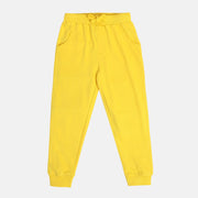 Boys Yellow Allaround Elastic Full Length Jogger
