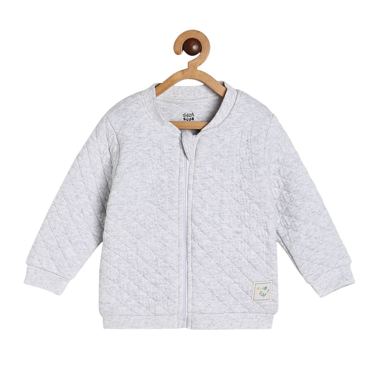 Boys Grey Pack Of 1 Jacket