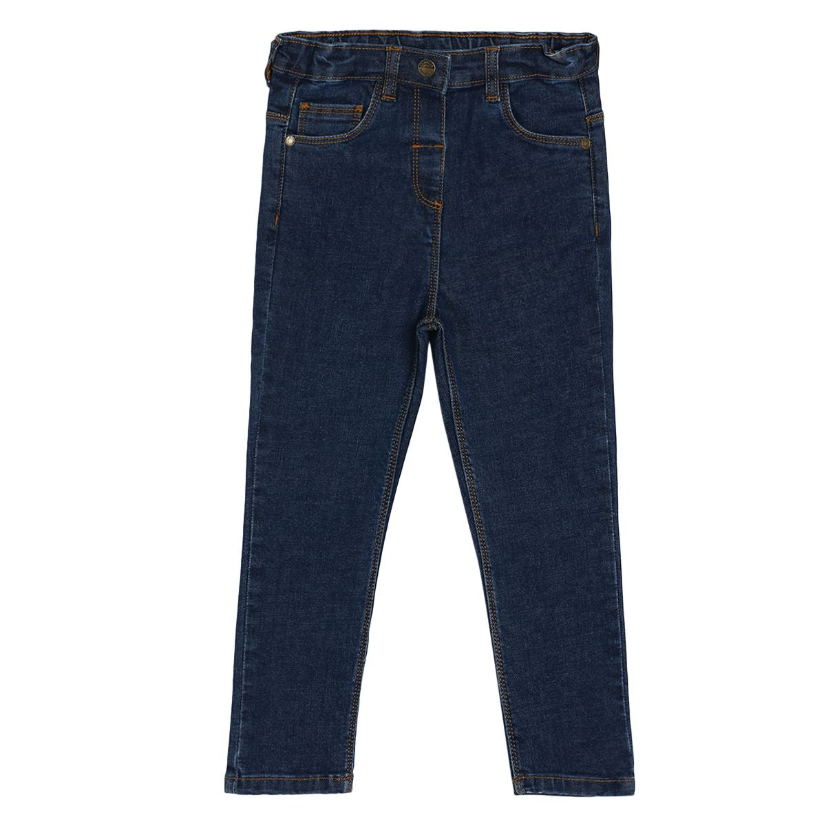 Girls Blue Pack Of 1 Denim Pant