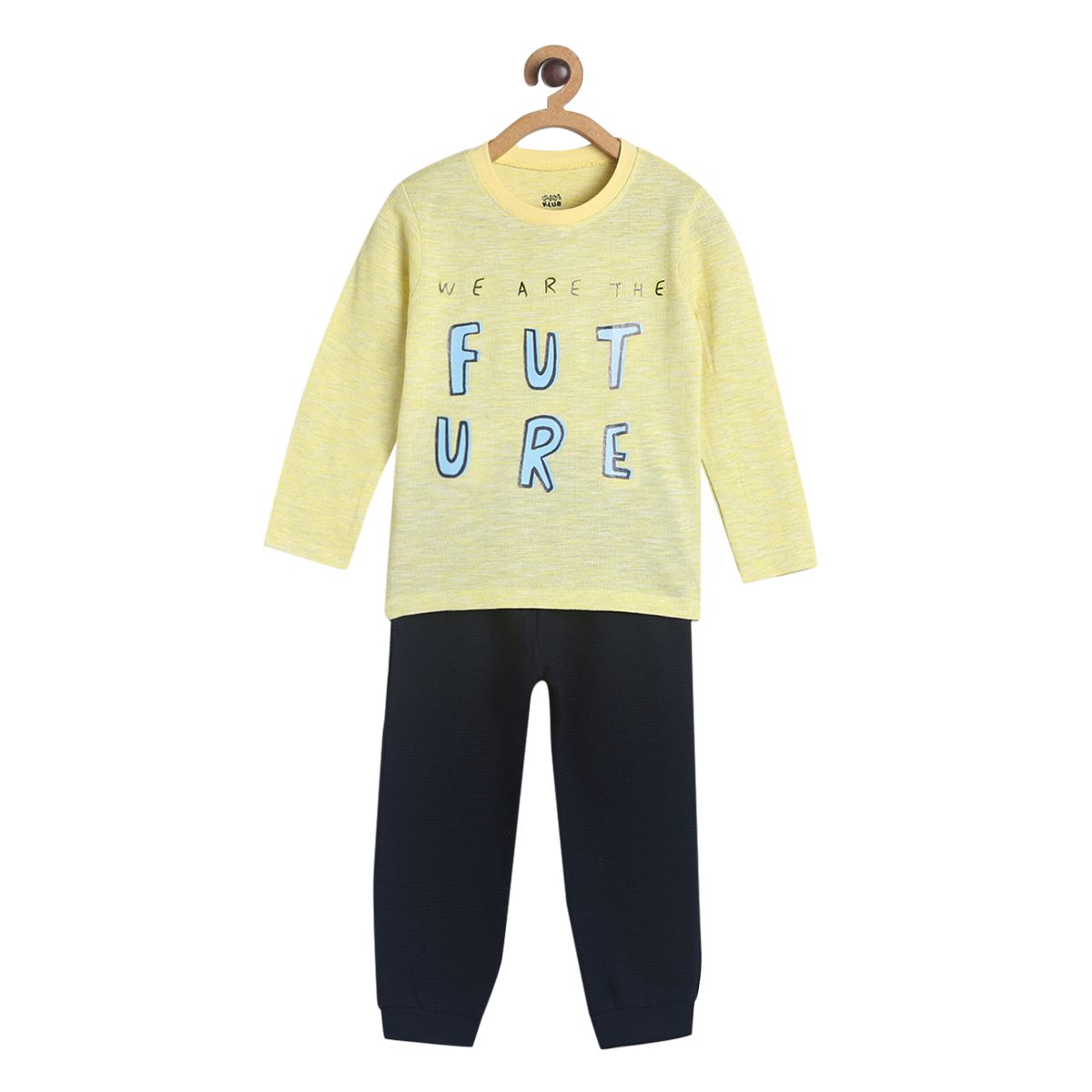 Pack of 2 t-shirt and bottom - yellow for 3-6 Months
