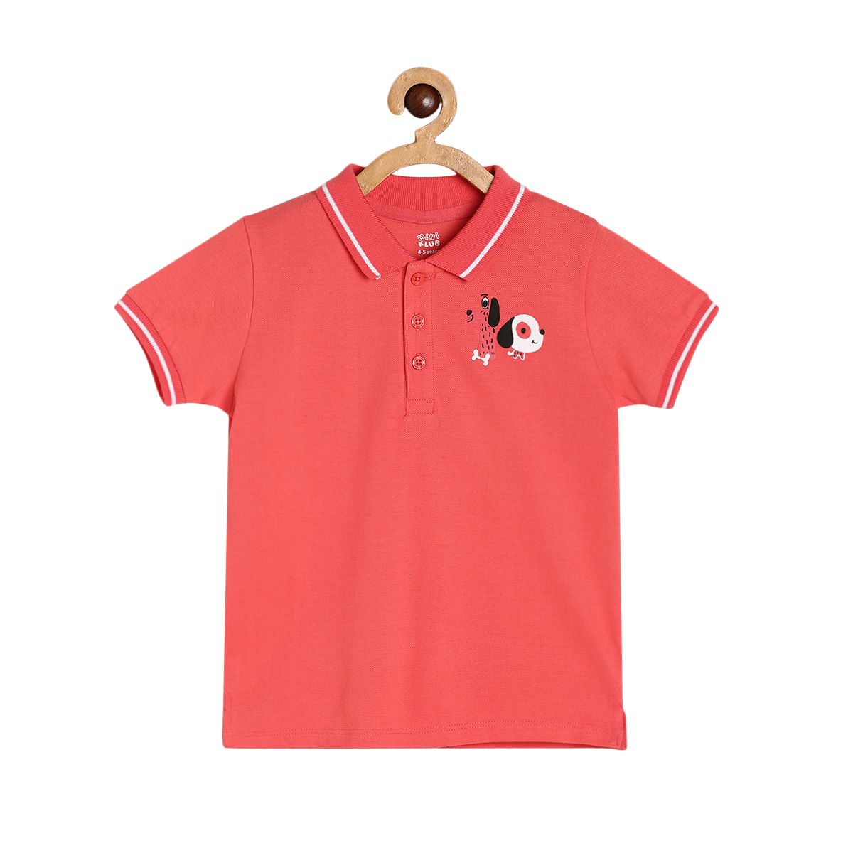 Boys Red Pack Of 1 Polo