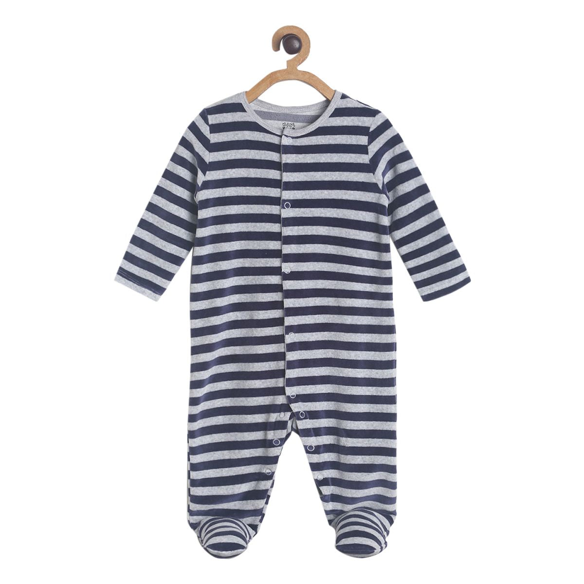 Pack of 1 sleep suit - navy for New Born