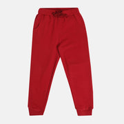 Boys Red Allarround Elastic Full Length Jogger