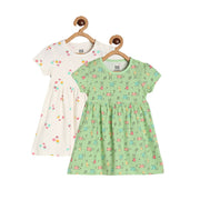 Girls Multicolor Pack Of 2 Dress