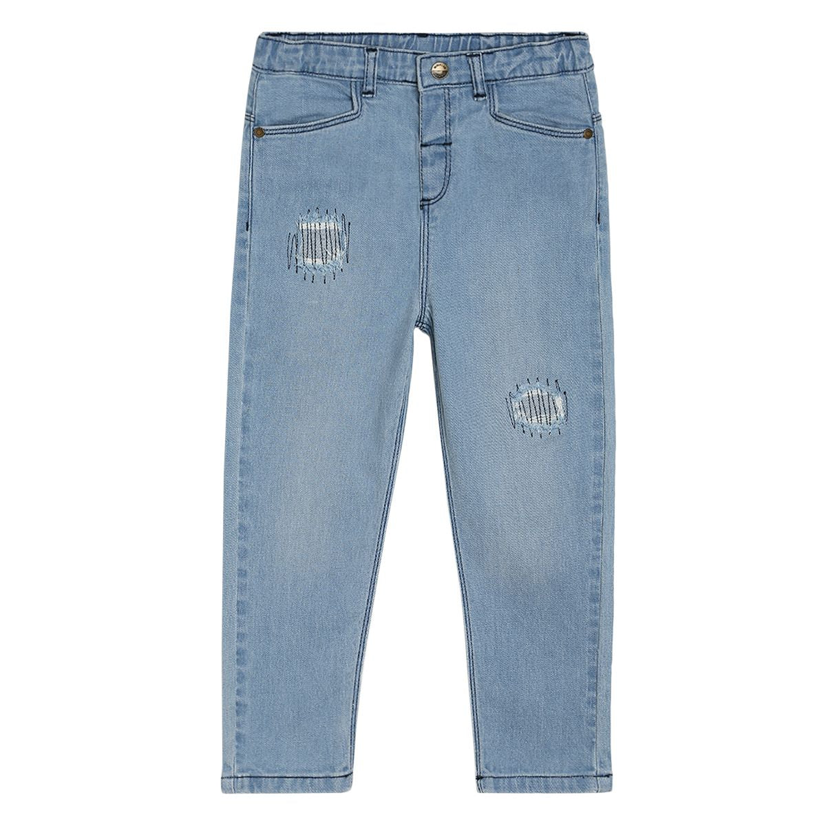 Boys Blue Pack Of 1 Denim Pant