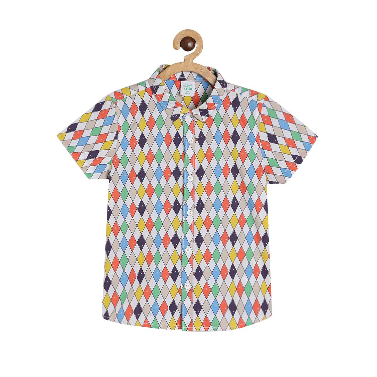 Boys Multicolor Pack Of 1 Shirt