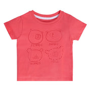 Boys Red Pack Of 1 T-Shirt