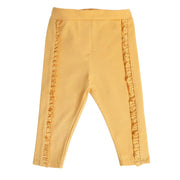 Girls Yellow Pack Of 1 Jegging