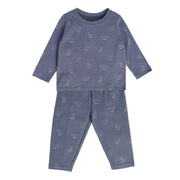 Boys Grey Pack Of 2 T-Shirt And Bottom
