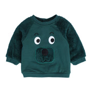 Boys Green Pack Of 1 Sweat Shirt