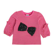 Girls Hot Pink Pack Of 1 Knit Top