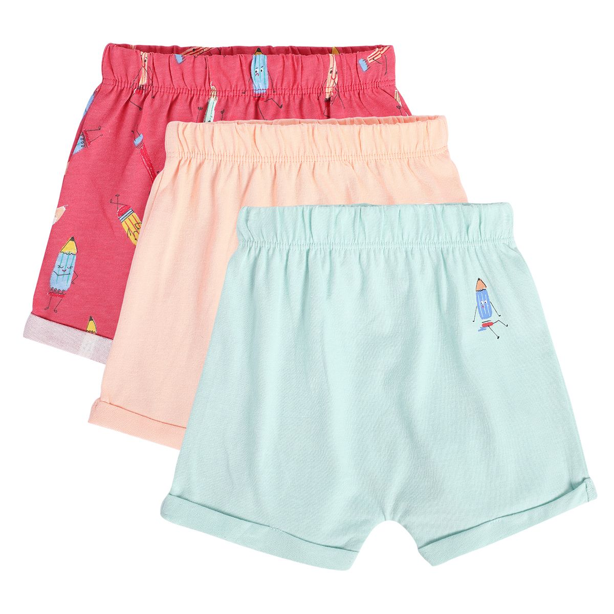 Girls Green Shorts