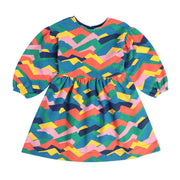 Girls Multicolor Pack Of 1 Dress