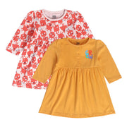 Girls Multicolor Pack Of 2 Dress