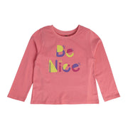 Girls Pink Knit Top