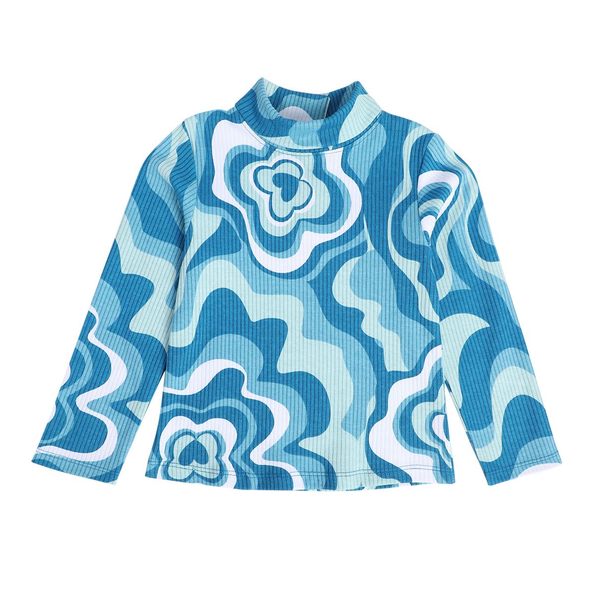 Girls Blue Pack Of 1 Knit Top
