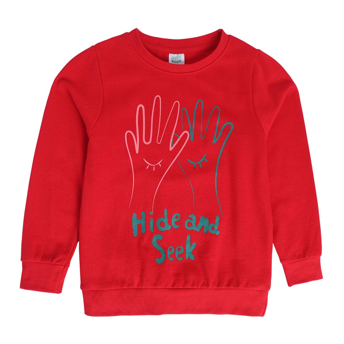 Girls Maroon Sweat Shirt