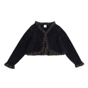 Girls Black Shrug