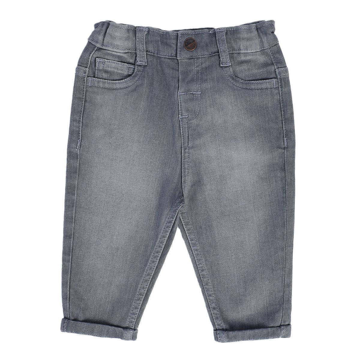 Boys Grey Pack Of 1 Denim Pant