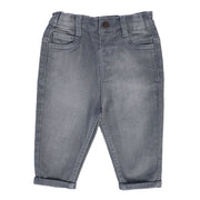 Boys Grey Pack Of 1 Denim Pant