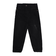 Girls Black Pack Of 1 Denim Pant