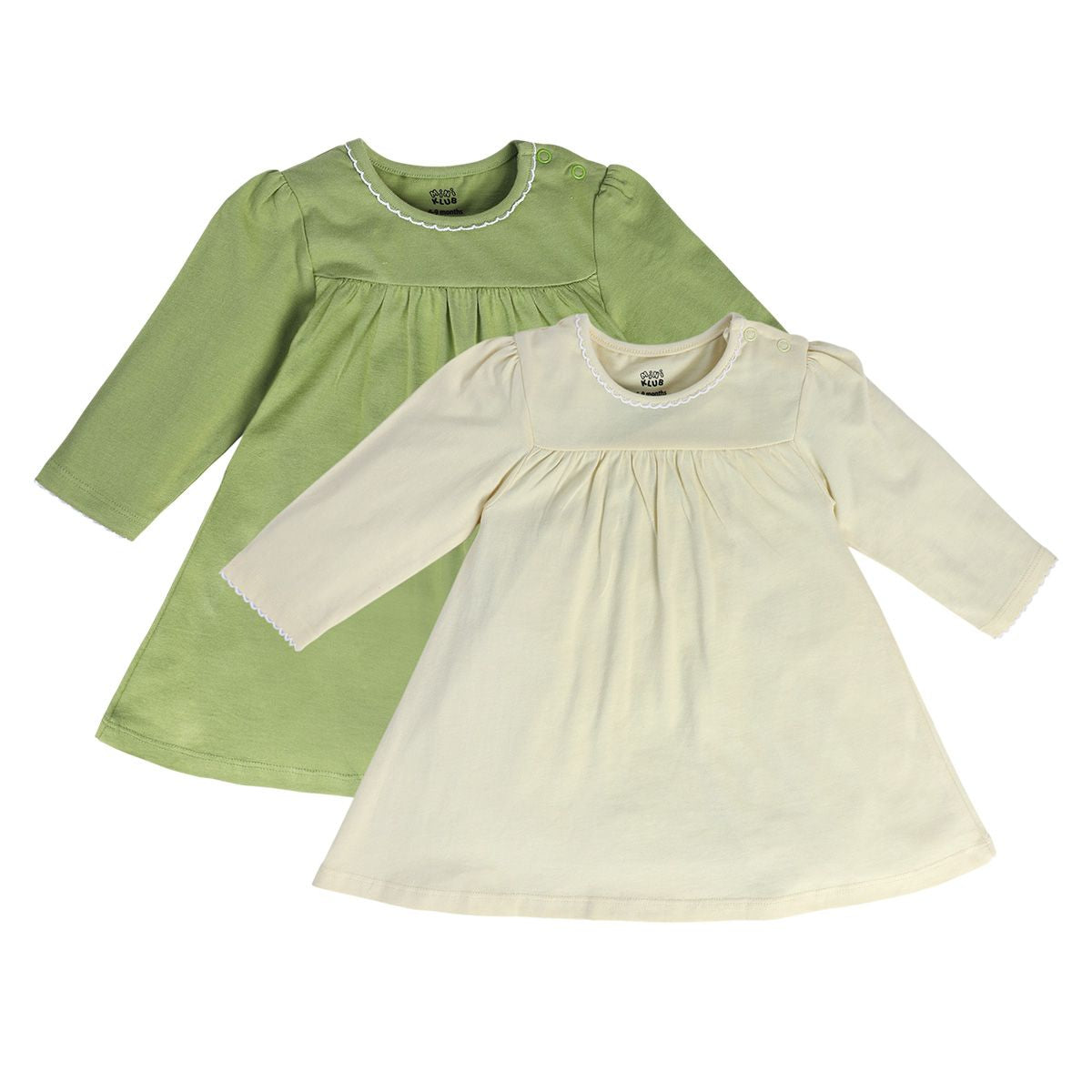 Girls Multicolor Pack Of 2 Dress