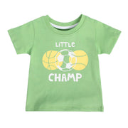 Boys Green Pack Of 1 T-Shirt