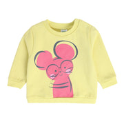 Girls Lime Pack Of 1 Sweat Shirt