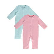 Girls Multicolor Pack Of 2 Romper