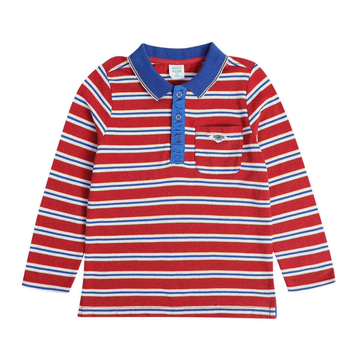 Boys Multicolor Pack Of 1 Polo