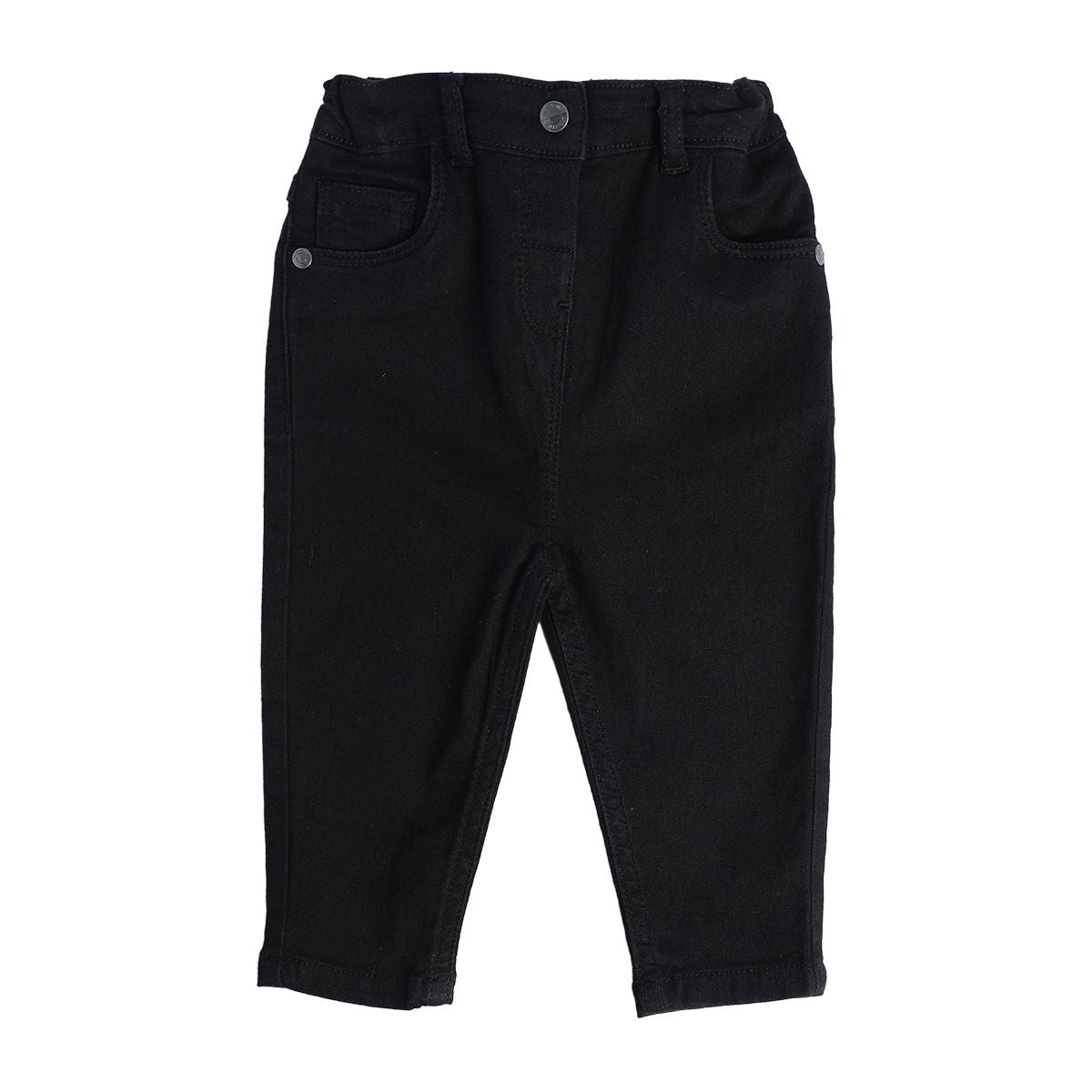 Girls Black Pack Of 1 Denim Pant