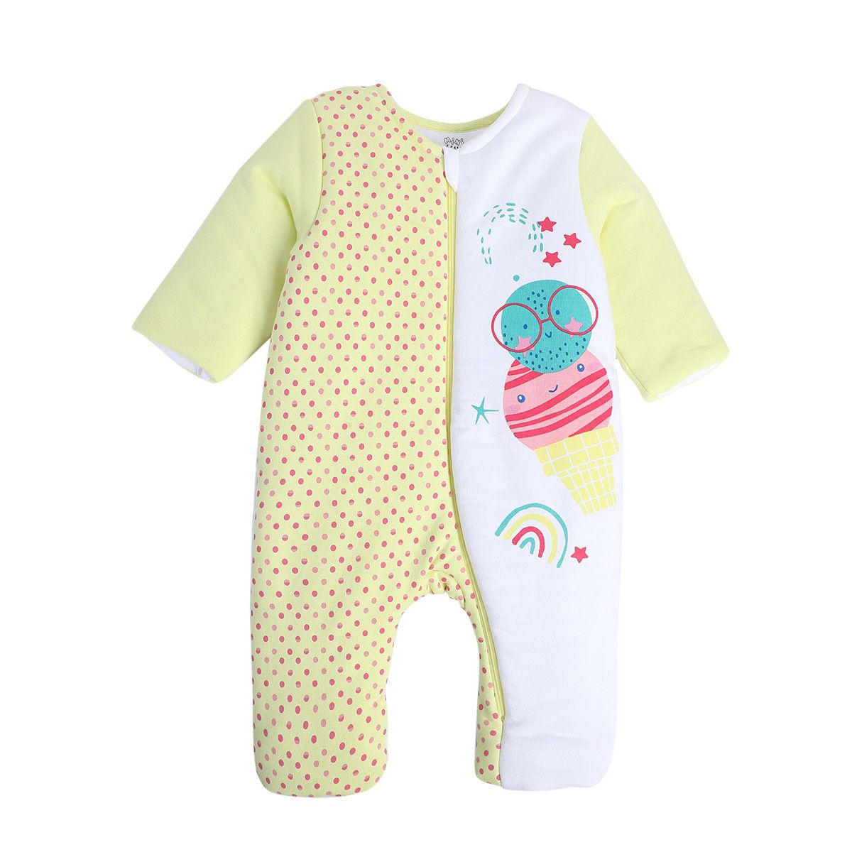 Girls Lime Pack Of 1 Romper