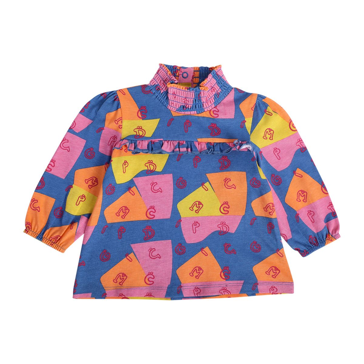 Girls Blue Pack Of 1 Knit Top
